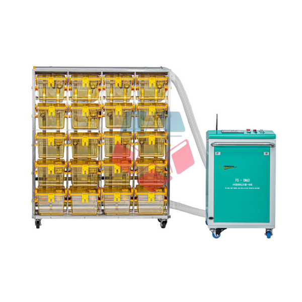 IVC cage dust removal and sterilization integrated machine